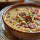 Herzhafte Cremesuppe mit Kielbasa: Ein Wohlfühldelikt für kalte Tage